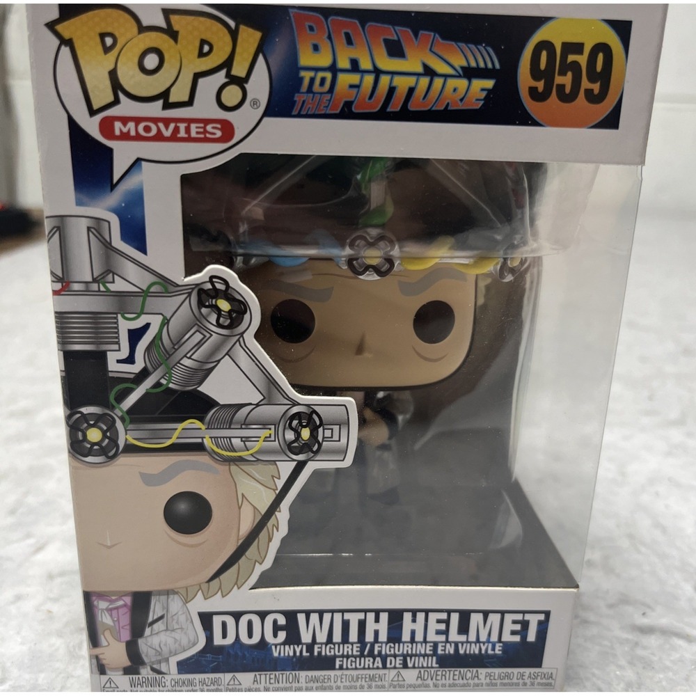Funko Pop! Vinyl: Back to the Future -‎ Doc with Helmet #959
